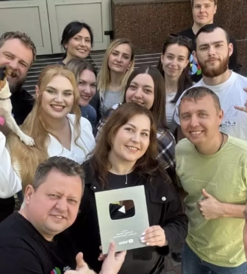 «Суспільне Полтава» отримало срібну кнопку від YouTube