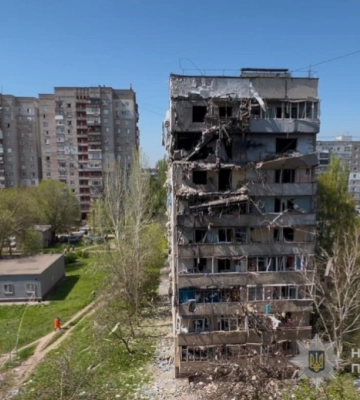 Внаслідок ворожої атаки на Запоріжжя загинула жінка, ще 15 громадян поранені