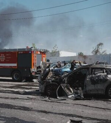 Масована атака &quot;шахедів&quot; на Харків: під ударом 4 райони міста, 8 осіб постраждали. ФОТОрепортаж