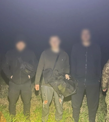 Прикордонники затримали групу втікачів, серед яких був росіянин