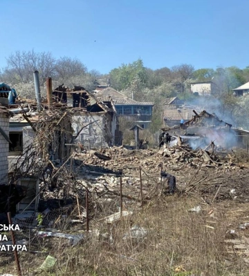 Наслідки ворожих атак на Куп’янськ: шість постраждалих та близько 100 пошкоджених будинків. ФОТОрепортаж