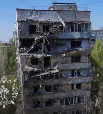 В результате вражеского удара по Запорожью погиб один человек, еще 40 получили ранения - ОВА