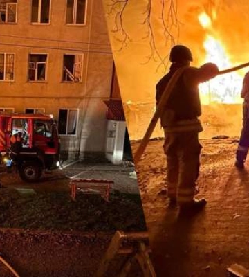 На Житомирщині росіяни завдали удару по рятувальниках, що прибули гасити пожежу: є постраждалий