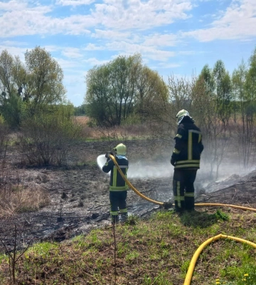На Волині – вісім пожеж в екосистемах