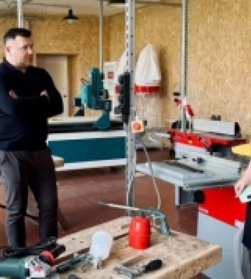 На Волині відкрили першу деревообробну майстерню – «Вітрила Maker Space»