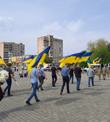На Волині попращаються із загиблим воїном Сергієм Жиляковим