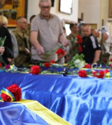 У Лубенській громаді провели в останню путь загиблого Захисника України