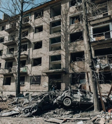 В Киеве завершили поисково-спасательные работы на месте российского удара по жилому дому