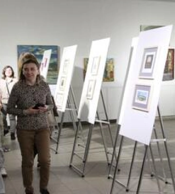 У Полтаві відкрили міжнародну виставку "Український екслібрис після 24 лютого 2022 року"
