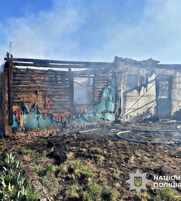 Поліція Київщини встановлює обставини побутової пожежі, під час якої загинула людина
