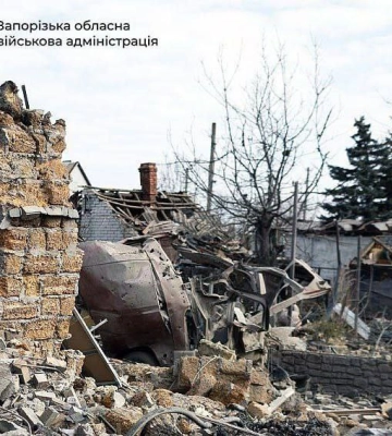 Ворог минулої доби атакував Запорізьку область 536 разів