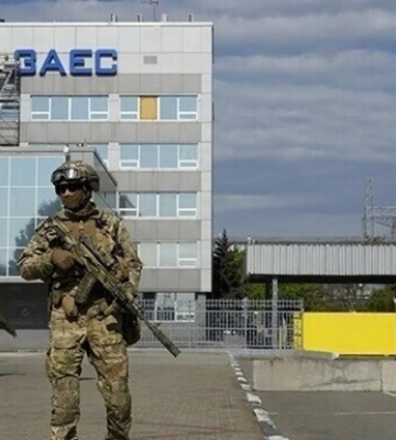 МАГАТЭ сообщило о стрельбе на территории Запорожской АЭС