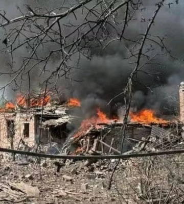 Загинув син та батько, мати — поранена: війська РФ обстріляли Лиманську громаду