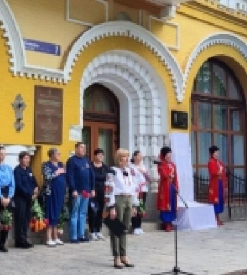 На Кіровоградщині у ліцеї відкрили меморіальні дошки загиблим випускникам. ФОТО