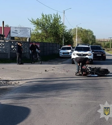 У Жовкві у ДТП травмувався мотоцикліст