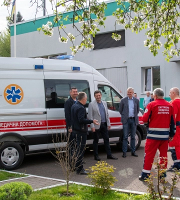 Волинська екстренка отримала два нові реанімобілі