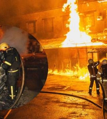 Масштабные пожары и разрушения зданий: жуткие кадры Харькова после ночной атаки &quot;Шахедами&quot;
