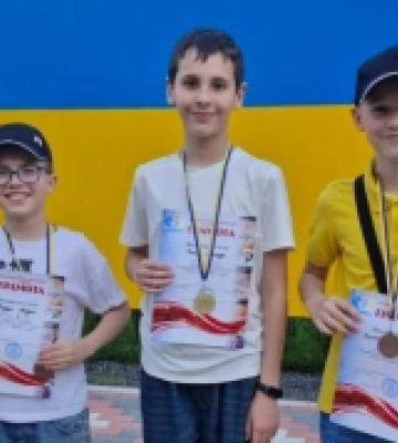 Горохівський ліцеїст здобув «бронзу» на шашковому турнірі у Луцьку