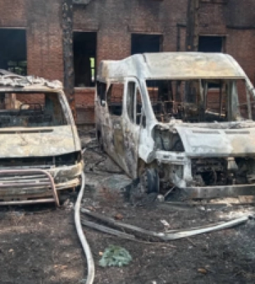 Росіяни знищили базу &quot;Госпітальєрів&quot; - засновниця вперше не стримала емоції