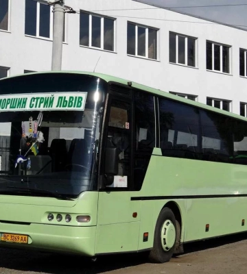 Автобус Львів - Моршин буде курсувати через Миколаїв