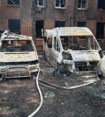 Росіяни знищили у Павлограді базу «Госпітальєрів»