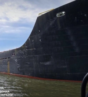 У Чорному морі заарештували судно, яке незаконно вивозило українське зерно з тимчасово окупованого Криму