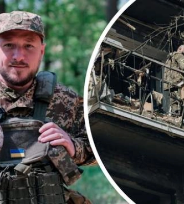 В Киеве нацгвардеец спас из-под завалов разрушенного дома 3-летнего ребенка с родителями