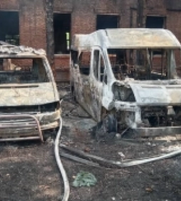 У Павлограді внаслідок атаки росіян дронами знищена база медбатальйону «Госпітальєри»