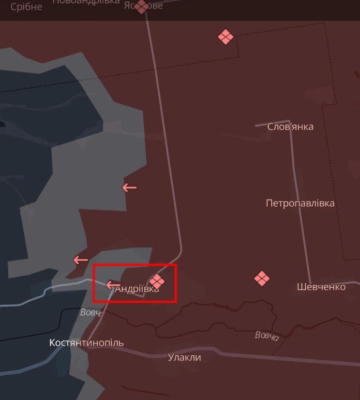 РФ все ближче просувається до адмінкордону з Дніпропетровською областю. Карта
