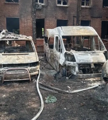 Шахеди знищили базу Госпітальєрів у Павлограді
