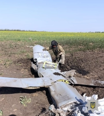 На Кіровоградщини вибухотехніки знищили подвійну бойову частину російської крилатої ракети