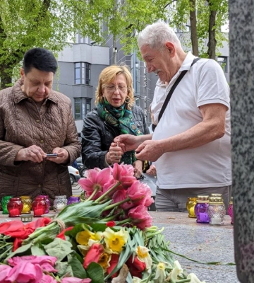 У Рівному запалили 39 свічок, щоб вшанувати тих, хто ліквідовував аварію на Чорнобильській АЕС