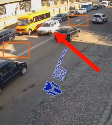 У Рівному показали, як водії ігнорують Правила дорожнього руху