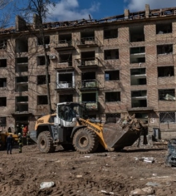Завершено ліквідацію наслідків удару РФ по Святошинському району Києва: пошкоджено 54 будинки та 723 квартири