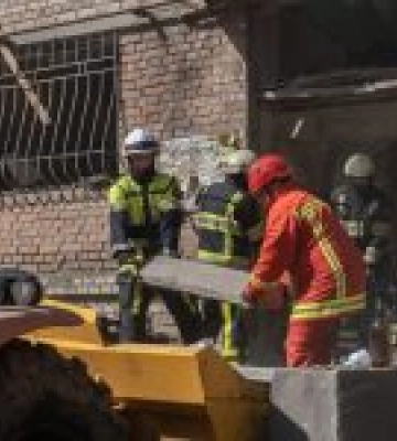 У Києві завершились відновлювальні роботи після російського обстрілу