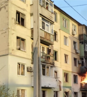 Влада: внаслідок атаки дронами по Павлограду загинув чоловік, постраждала дівчина