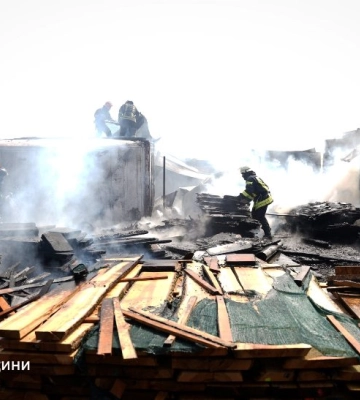 В Одесі на СТО сталася пожежа