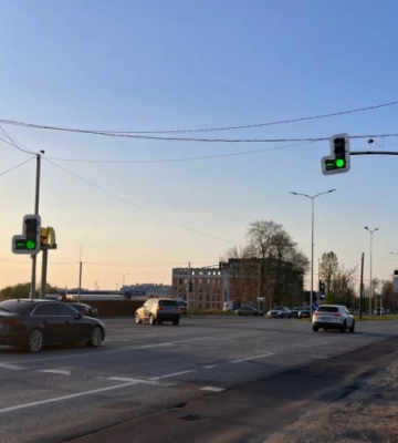У Львові біля King Cross змінили режим світлофора