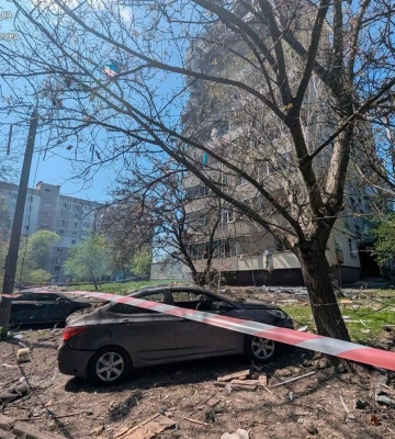 В результате вражеского удара по Запорожью погиб один человек, еще 40 получили ранения - ОВА
