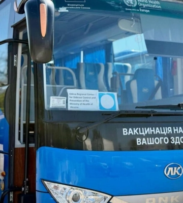 На південь Одещини їде мобільна клініка: де і коли можна зробити щеплення