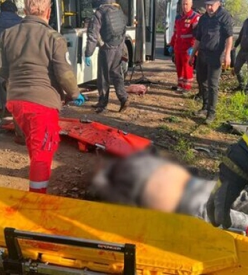 Удар по автобусу у Марганці: кількість постраждалих зросла до 42, майже всі госпіталізовані