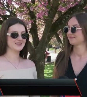Сакурова весна на Закарпатті: Що про це розповідають місцеві (відео)