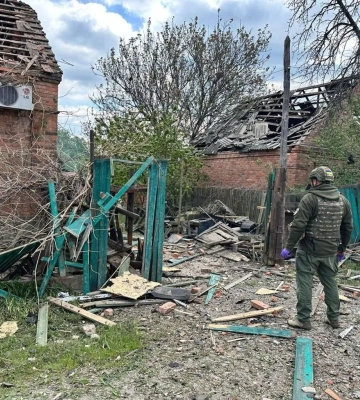 Росіяни скинули 9 авіабомб на Костянтинівку в Донецькій області