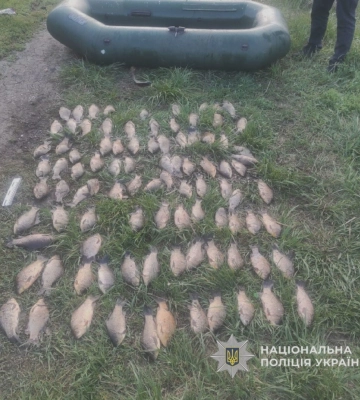 Порыбачил на почти 152 тыс. грн – полиция поймала браконьера на Харьковщине