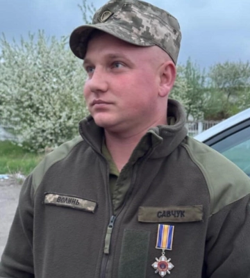 Захисника з Волині відзначили високою нагородою