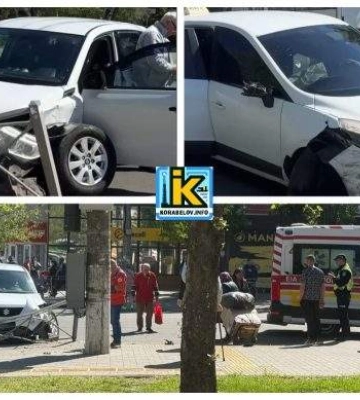 Дідусь влаштував аварію в Корабельному районі
