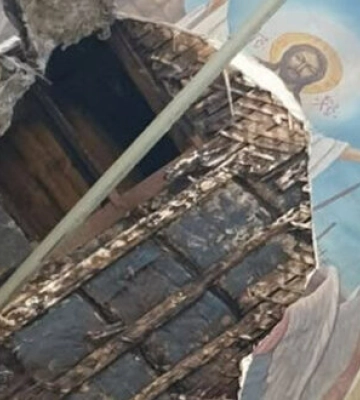 Унаслідок російського обстрілу в Шостці пошкоджено храм УПЦ. ФОТОрепортаж