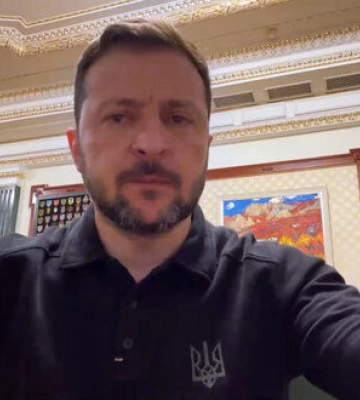 Зеленський про обстріл Черкащини: РФ вкотре вдарила по об’єкту, який не про війну, а про людей.. ВIДЕО