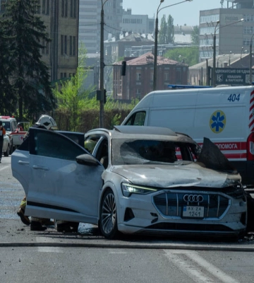 У харківській лікарні помер поранений вчора російським безпілотником чоловік