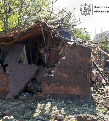 Ворог минулої доби атакував Запорізьку область понад 540 разів